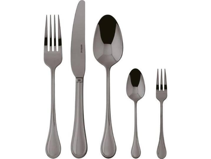 Rosenthal Besteck 60tlg.Vh. Royal Edelstahl/PVD 2Black, Besteck, Schwarz von Galaxus