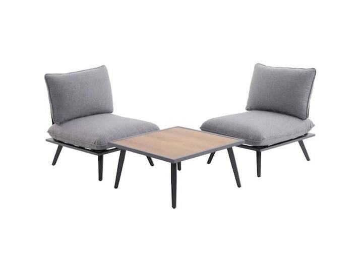 Royal Garden, Gartenlounge, Antao 2 Sessel & 1 Tisch Hellgrau Royal Garden, Gartenlounge, Antao 2 Sessel & 1 Tisch Hellgrau von Galaxus