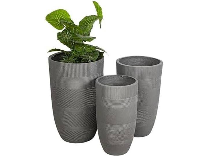 Set von 3 hohen Keramikgläsern, Trinkgläser, Mehrfarbig von Galaxus