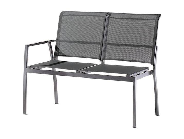 Sieger, Gartenbank, Malaga 2er Bank Armlehne von Galaxus