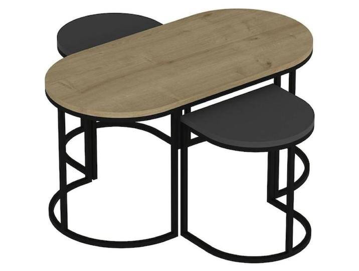 Skye Decor, Couchtisch + Beistelltisch, Karla (90 x 45 x 45 cm) von Galaxus