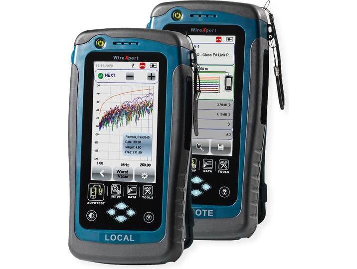 Softing, Multimeter, Psiber) WireXpert 500 LAN Kupferkabel Zertifizierer - Klasse D, E, EA von Galaxus