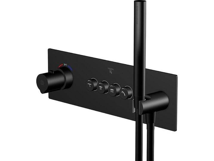 Steinberg, Badarmatur, Serie 390 Dusch-/Wannenarmatur, Unterputz-Thermostat, inkl. Stabhandbrause,Brauseschlauch Steinberg, Badarmatur, Serie 390 Dusch-/Wannenarmatur, Unterputz-Thermostat, inkl. Stabhandbrause,Brauseschlauch von Galaxus