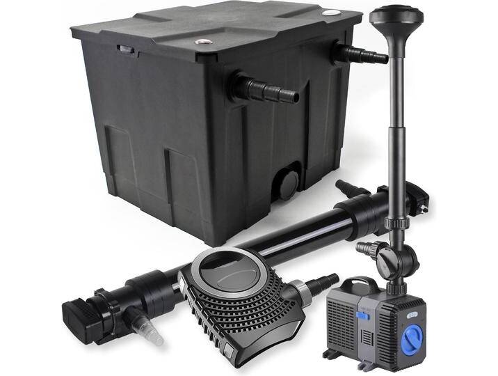 SunSun, Brunnen + Gartenteich, 1-Kammer Filter Set 12000l 72W UVC Teich Klärer NEO10000 80W Pumpe Springbrunnen SunSun, Brunnen + Gartenteich, 1-Kammer Filter Set 12000l 72W UVC Teich Klärer NEO10000 80W Pumpe Springbrunnen von Galaxus
