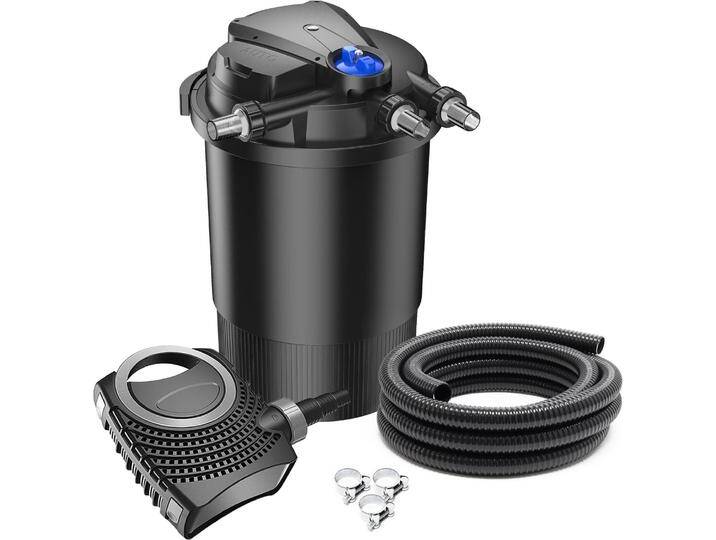 SunSun, Brunnen + Gartenteich, CPA-30000 SET bis 30000l 18W UVC NEO6000 Pumpe Schlauch Teichfilterset von Galaxus
