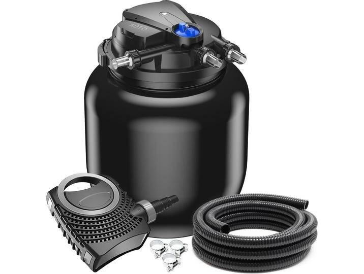SunSun, Brunnen + Gartenteich, CPA-50000 SET bis 100000l 55W UVC NEO10000 Pumpe Schlauch Teichfilterset von Galaxus