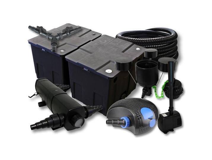 SunSun, Brunnen + Gartenteich, Filter Set 60000l Teich 18W UVC 100W Pumpe Schlauch Skimmer Springbrunnen von Galaxus