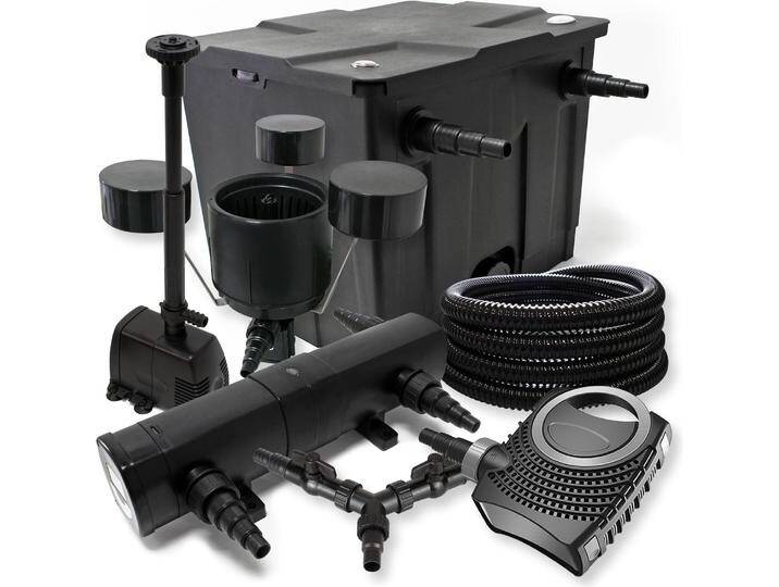 SunSun, Brunnen + Gartenteich, FilterSet 12000l 36W Teichklärer NEO8000 Schlauch Skimmer CSP250 Springbrunnen von Galaxus