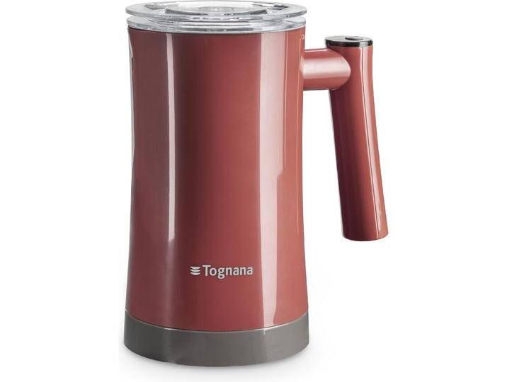 Tognana Iridea Elektrischer Milchaufschäumer 350ml Wärmeisolierender Kunststoff, Milchaufschäumer, Rot von Galaxus