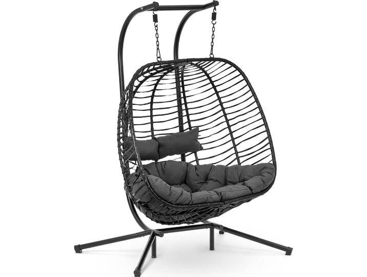 Uniprodo, Hängematte, Outdoor-Hängesessel für zwei Personen Gestell Hängesessel Garten faltbar 200 kg (200 kg) von Galaxus