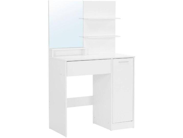 Vasagle, Schminktisch, Schminktisch weiss rechteckig, Wangen-Gestell weiss, 80,0 cm 132,0 cm (80 x 40 x 132 cm) von Galaxus