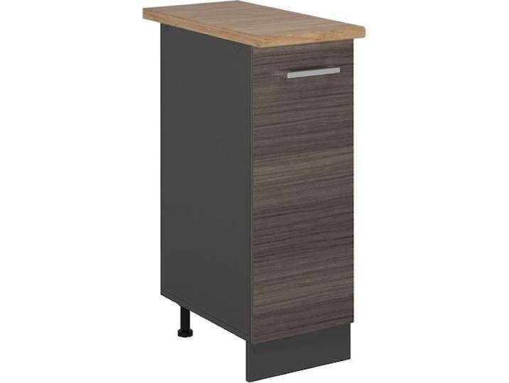 Vicco, Regal, Apothekerschrank R-Line, Edelgrau/Anthrazit, 30 cm, AP Eiche von Galaxus