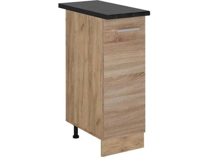 Vicco, Regal, Apothekerschrank R-Line, Sonoma/Goldkraft Eiche, 30 cm, AP Anthrazit von Galaxus
