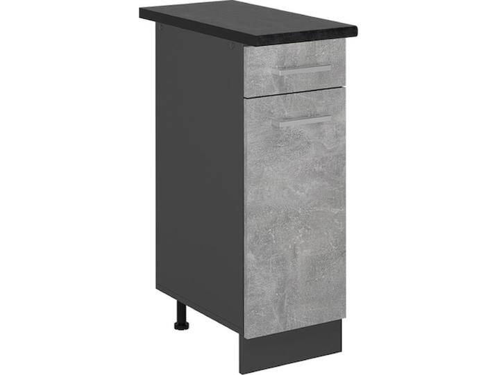 Vicco, Regal, Küchenunterschrank R-Line, Beton/Anthrazit, 30 cm, AP Anthrazit Vicco, Regal, Küchenunterschrank R-Line, Beton/Anthrazit, 30 cm, AP Anthrazit von Galaxus