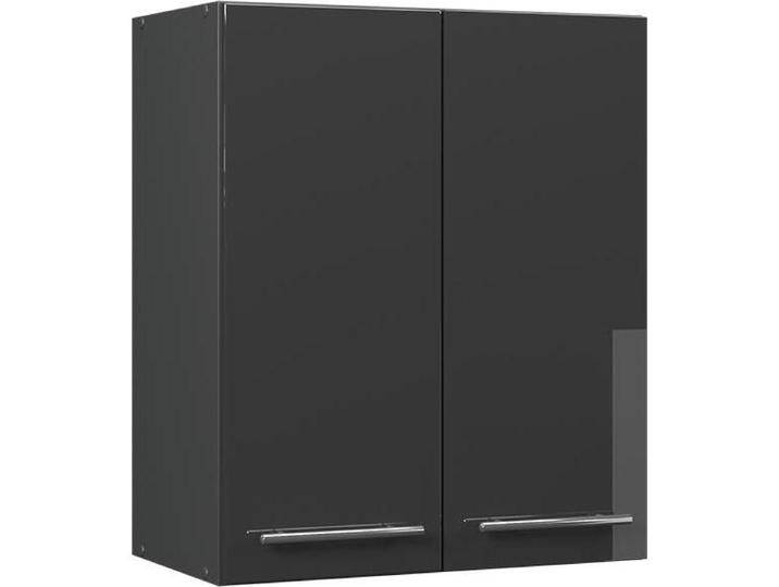 Vicco, Regal, Hängeschrank Fame-Line, Anthrazit Hochglanz/Anthrazit, 60 cm von Galaxus