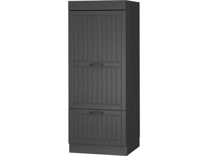 Vicco, Regal, Mikrowellenschrank Fame-Line, Dunkelgrau/Anthrazit, 60 cm von Galaxus