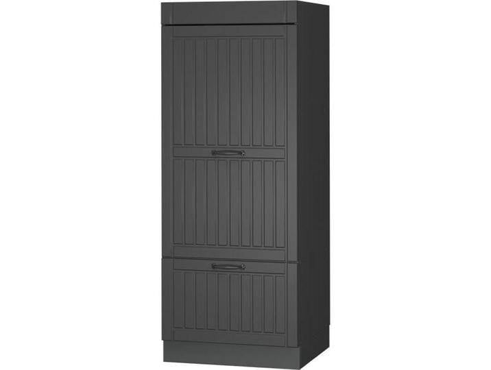 Vicco, Regal, Mikrowellenschrank Fame-Line, Dunkelgrau/Anthrazit, 60 cm von Galaxus