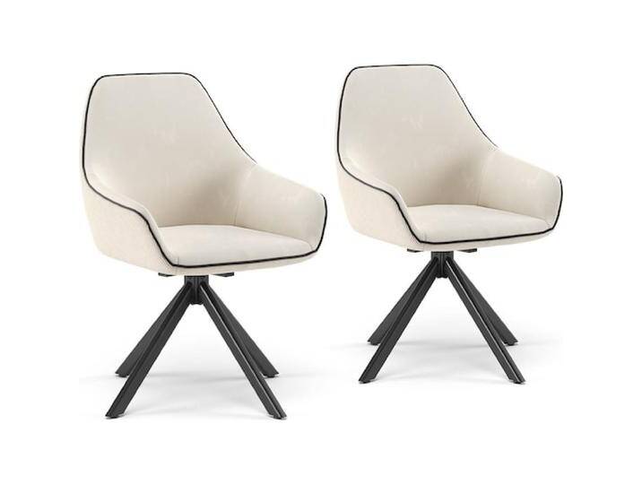 Vicco, Sessel, Loungesessel Eleganza, Beige, 2er Set von Galaxus