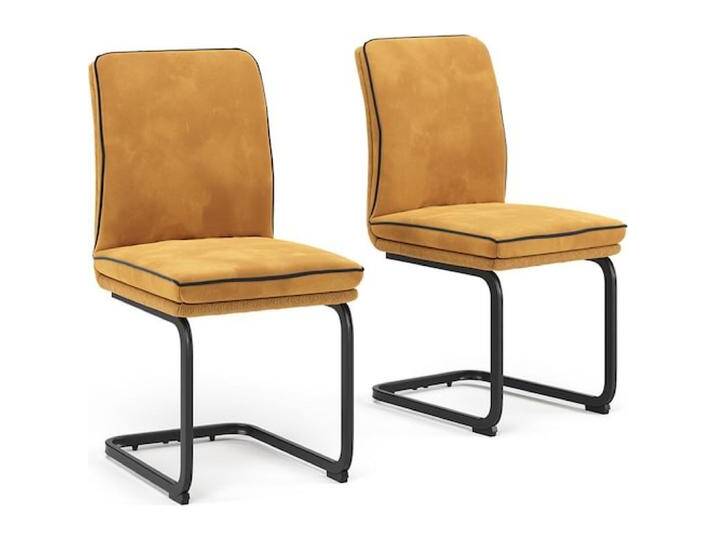 Vichy, Stühle, Freischwinger Eleganza, Gelb, 2er Set Vichy, Stühle, Freischwinger Eleganza, Gelb, 2er Set von Galaxus