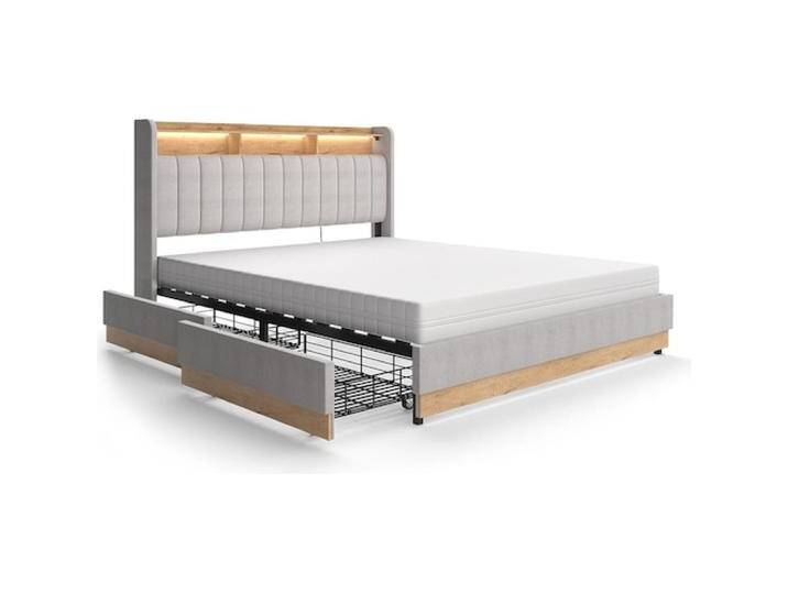 VitaliSpa, Bett, Nura mit Matratze (160 x 200 cm) von Galaxus