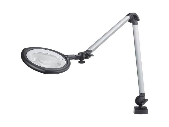 Waldmann, Tischlampe, LED-Lupenleuchte TEVISIO, 3,5 Dioptrien-Linse, mehrstufig schaltbar, stufenlos dimmbar,... (750 lm) von Galaxus