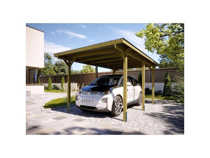 Weka Holzbau, Carport + Garage, Einzelcarport 606 Gr.1 Weka Holzbau, Carport + Garage, Einzelcarport 606 Gr.1 von Galaxus