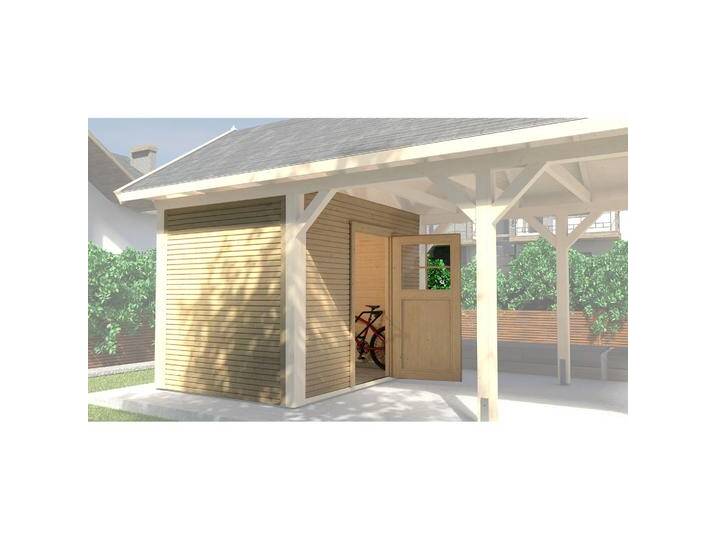 Weka Holzbau, Carport + Garage, Geräteraum wekaLine für LH-Carport Gr.2 Weka Holzbau, Carport + Garage, Geräteraum wekaLine für LH-Carport Gr.2 von Galaxus