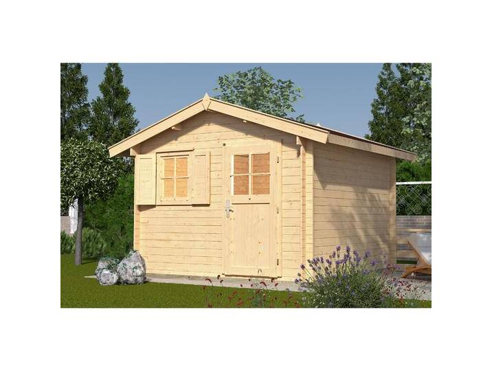 Weka Holzbau, Gartenhaus + Gartenschrank, 107 Gr.4 mit Fussboden 300 x 250 cm Weka Holzbau, Gartenhaus + Gartenschrank, 107 Gr.4 mit Fussboden 300 x 250 cm von Galaxus