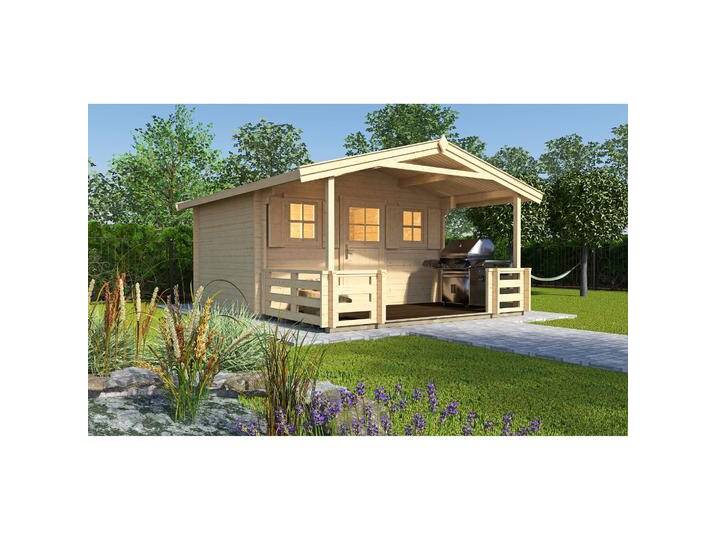 Weka Holzbau, Gartenhaus + Gartenschrank, 110 B Gr.2 Weka Holzbau, Gartenhaus + Gartenschrank, 110 B Gr.2 von Galaxus