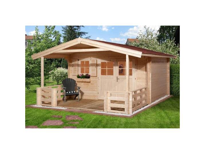 Weka Holzbau, Gartenhaus + Gartenschrank, 111 B Gr.1 Weka Holzbau, Gartenhaus + Gartenschrank, 111 B Gr.1 von Galaxus