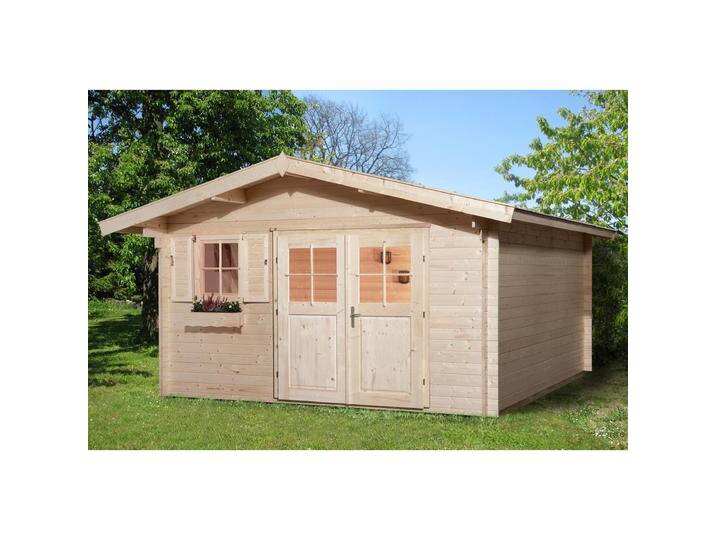 Weka Holzbau, Gartenhaus + Gartenschrank, 111 Gr.2 Weka Holzbau, Gartenhaus + Gartenschrank, 111 Gr.2 von Galaxus