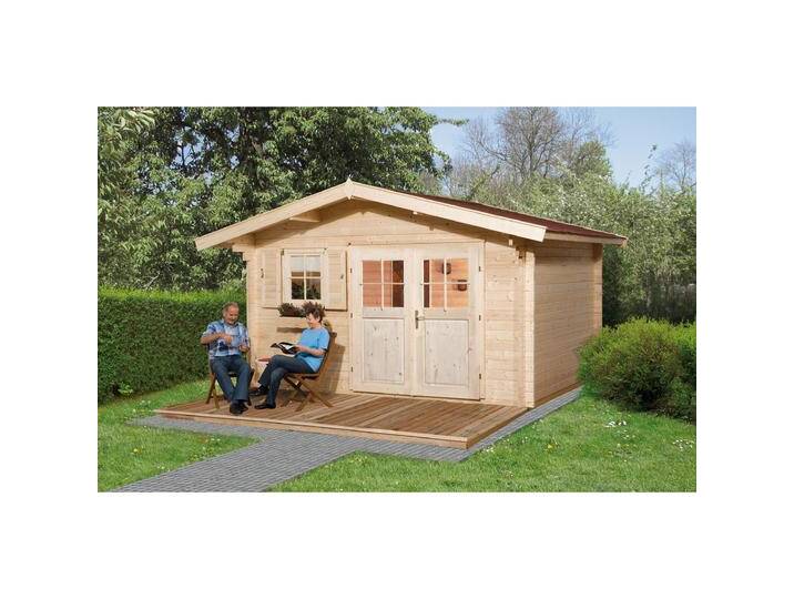 Weka Holzbau, Gartenhaus + Gartenschrank, 136 Gr.2 Weka Holzbau, Gartenhaus + Gartenschrank, 136 Gr.2 von Galaxus