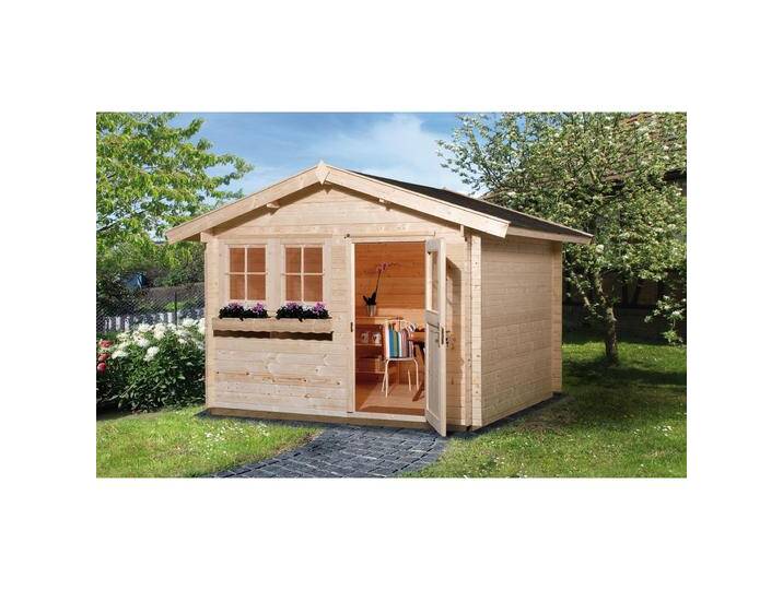 Weka Holzbau, Gartenhaus + Gartenschrank, 139 Gr.2 von Galaxus