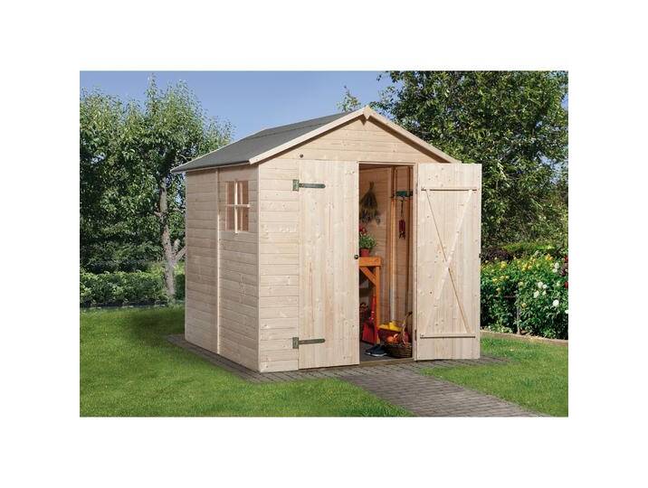 Weka Holzbau, Gartenhaus + Gartenschrank, Gerätehaus 346 Gr.3 Weka Holzbau, Gartenhaus + Gartenschrank, Gerätehaus 346 Gr.3 von Galaxus