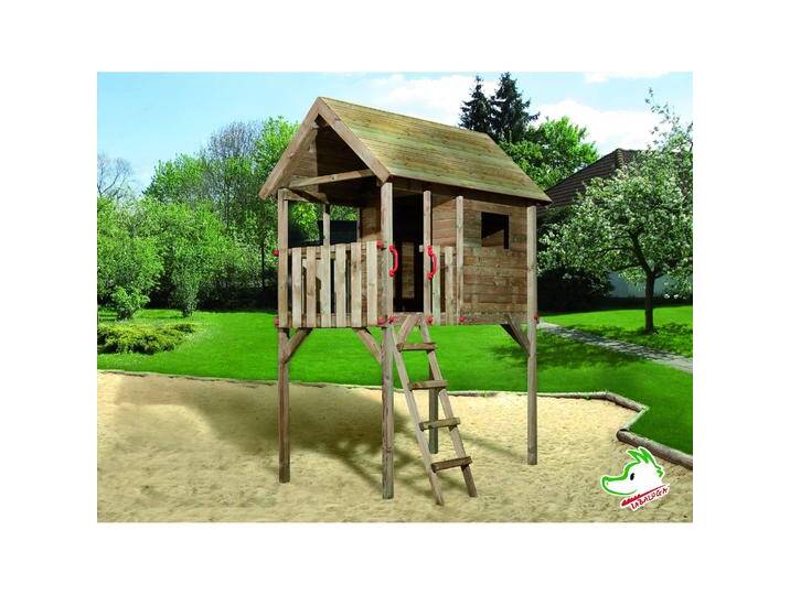 Weka Holzbau, Gartenhaus + Gartenschrank, Tabaluga Kinderstelzenhaus 815 von Galaxus