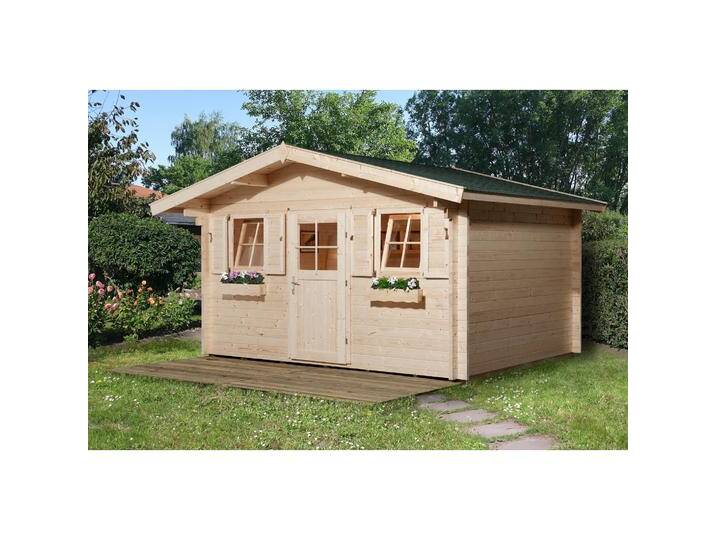 Weka Holzbau, Gartenhaus + Gartenschrank, Weekendhaus 138 Gr.1 von Galaxus