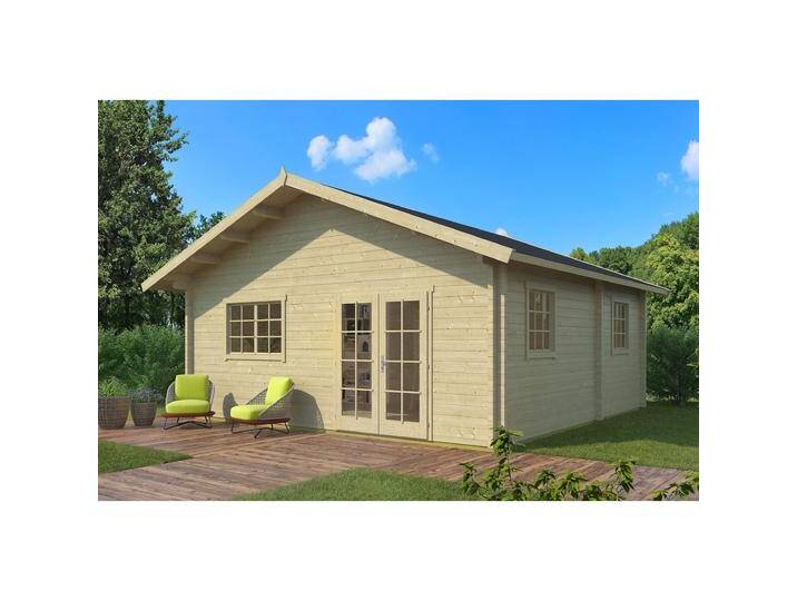 Weka Holzbau, Gartenhaus + Gartenschrank, Weekendhaus Typ 703 Gr. 1 von Galaxus