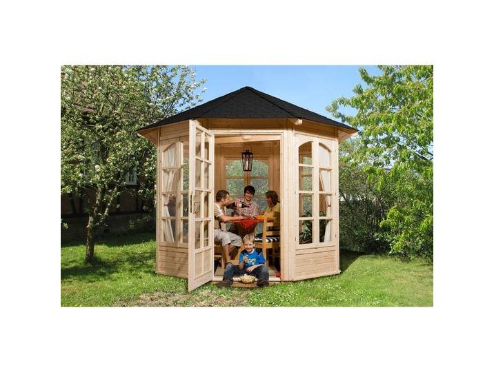 Weka Holzbau, Pavillon, 8-Eck Pavillon 234 B (365 cm, 336 cm) von Galaxus
