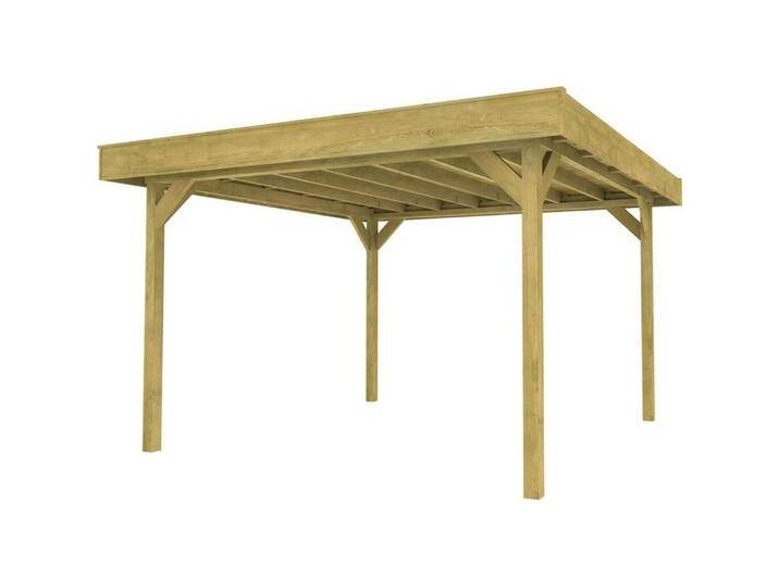 Weka Holzbau, Pavillon, Gartenlaube 657 Gr.1 (262 cm, 262 cm) von Galaxus