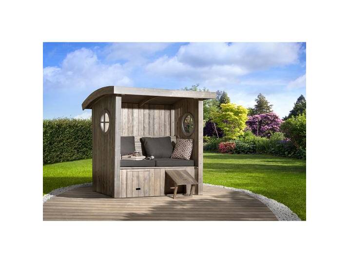 Weka Holzbau, Pavillon, Gartenlaube Merano (134 cm, 198 cm) von Galaxus