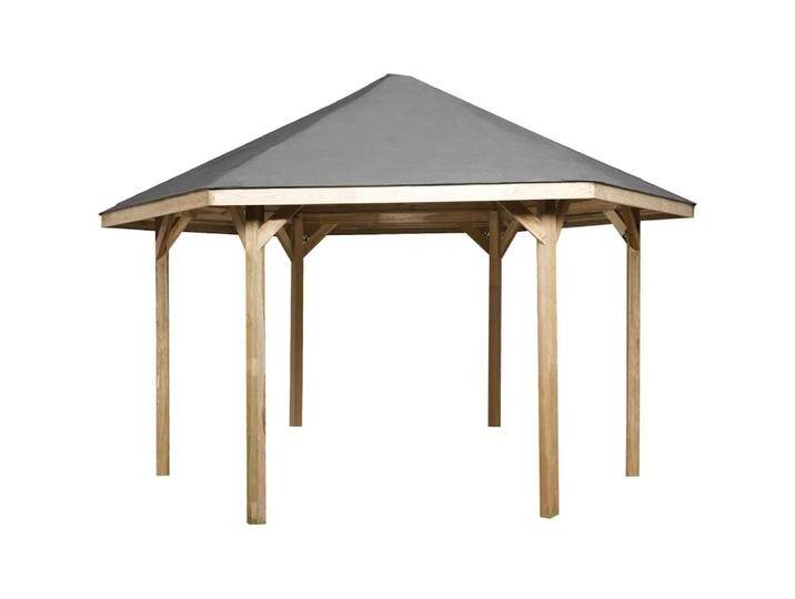 Weka Holzbau, Pavillon, Pavillon 656 Gr.2 (461 cm, 399 cm) von Galaxus