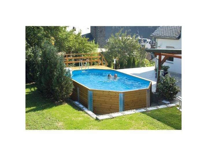 Weka Holzbau, Pool, M inkl. Technik (714 x 376 x 116 cm) von Galaxus