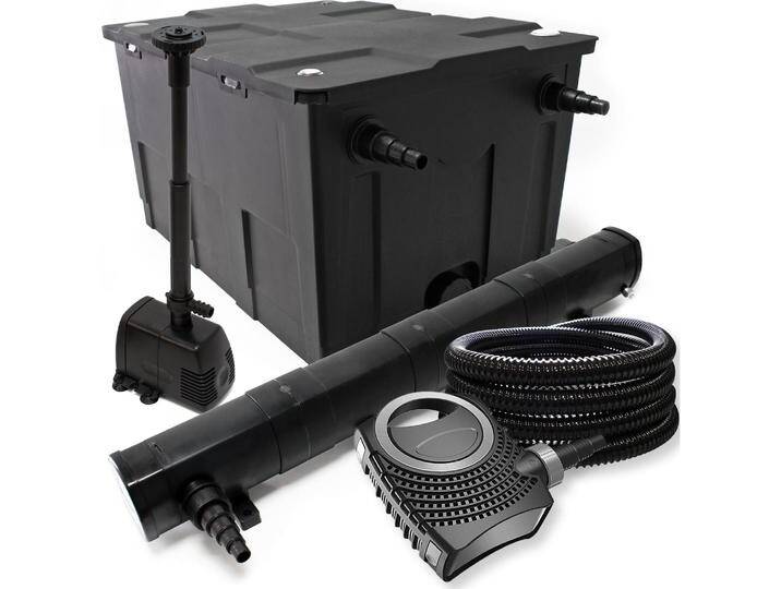 Wiltec, Brunnen + Gartenteich, Filter Set Bio Teichfilter 60000l 72W UV Klärer Pumpe Schlauch Springbrunnen 096 Wiltec, Brunnen + Gartenteich, Filter Set Bio Teichfilter 60000l 72W UV Klärer Pumpe Schlauch Springbrunnen 096 von Galaxus