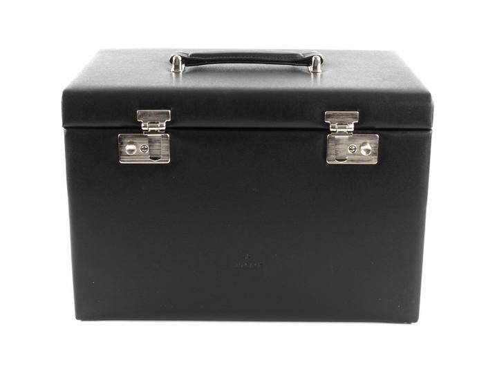 Windrose, Uhrenbox + Schmuckaufbewahrung, Ambiance Schmuckkasten Leder 33 cm, Schwarz Windrose, Uhrenbox + Schmuckaufbewahrung, Ambiance Schmuckkasten Leder 33 cm, Schwarz von Galaxus