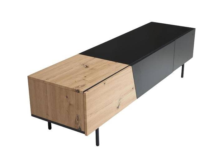 Wohnling, TV Möbel, Schwarz (150 x 40 x 40 cm) von Galaxus