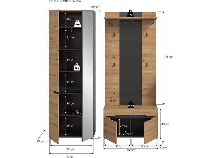 Xonox Home, Garderobe + Kleiderhaken, Canu Xonox Home, Garderobe + Kleiderhaken, Canu von Galaxus