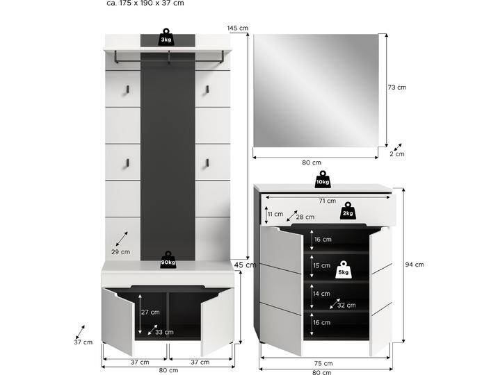 Xonox Home, Garderobe + Kleiderhaken, Canu Xonox Home, Garderobe + Kleiderhaken, Canu von Galaxus