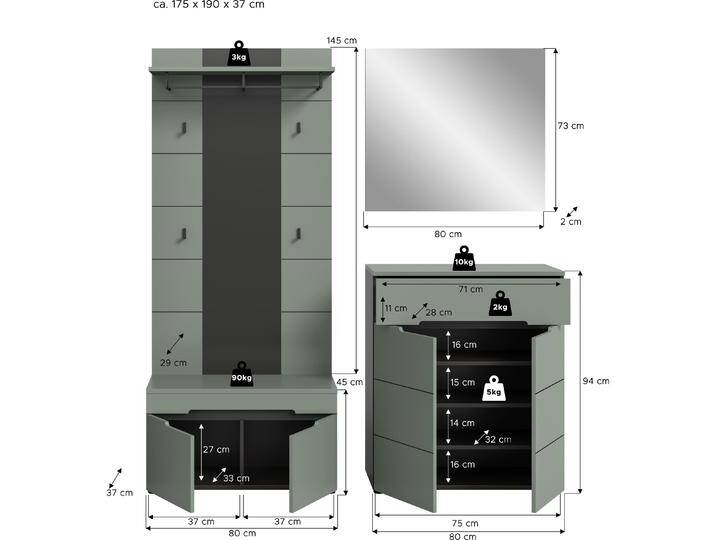 Xonox Home, Garderobe + Kleiderhaken, Canu Xonox Home, Garderobe + Kleiderhaken, Canu von Galaxus