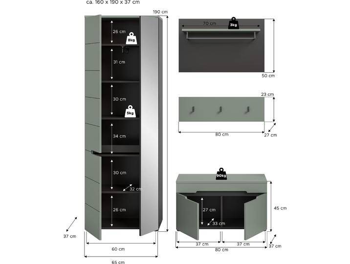 Xonox Home, Garderobe + Kleiderhaken, Canu Xonox Home, Garderobe + Kleiderhaken, Canu von Galaxus