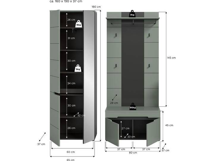 Xonox Home, Garderobe + Kleiderhaken, Canu Xonox Home, Garderobe + Kleiderhaken, Canu von Galaxus